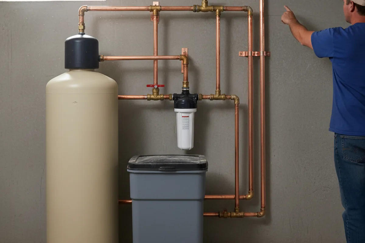 Whole-house water treatment system installed in Lafayette